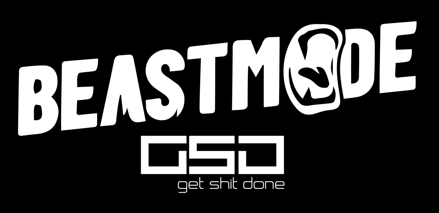 BEAST MODE-Black Glossy Mug