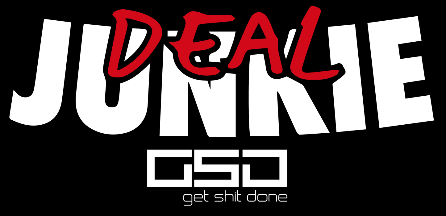 Deal Junkie-Black Glossy Mug