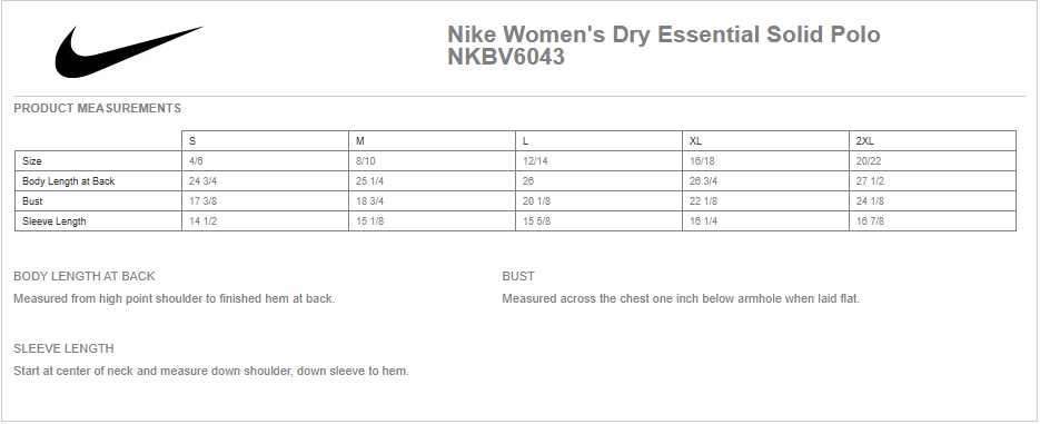 Nike Women's Dry Essential Solid Polo - Embroidered Reputation Rhino Logo