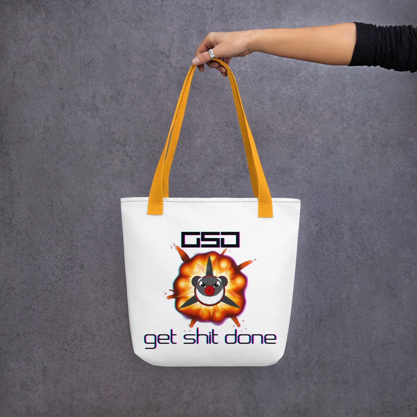 Rocket - Classic GSD - White Tote bag