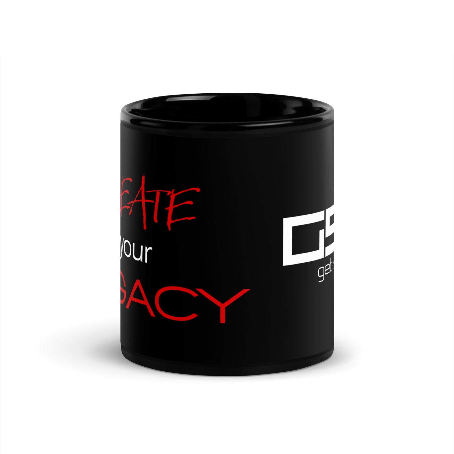 Legacy-Black Glossy Mug