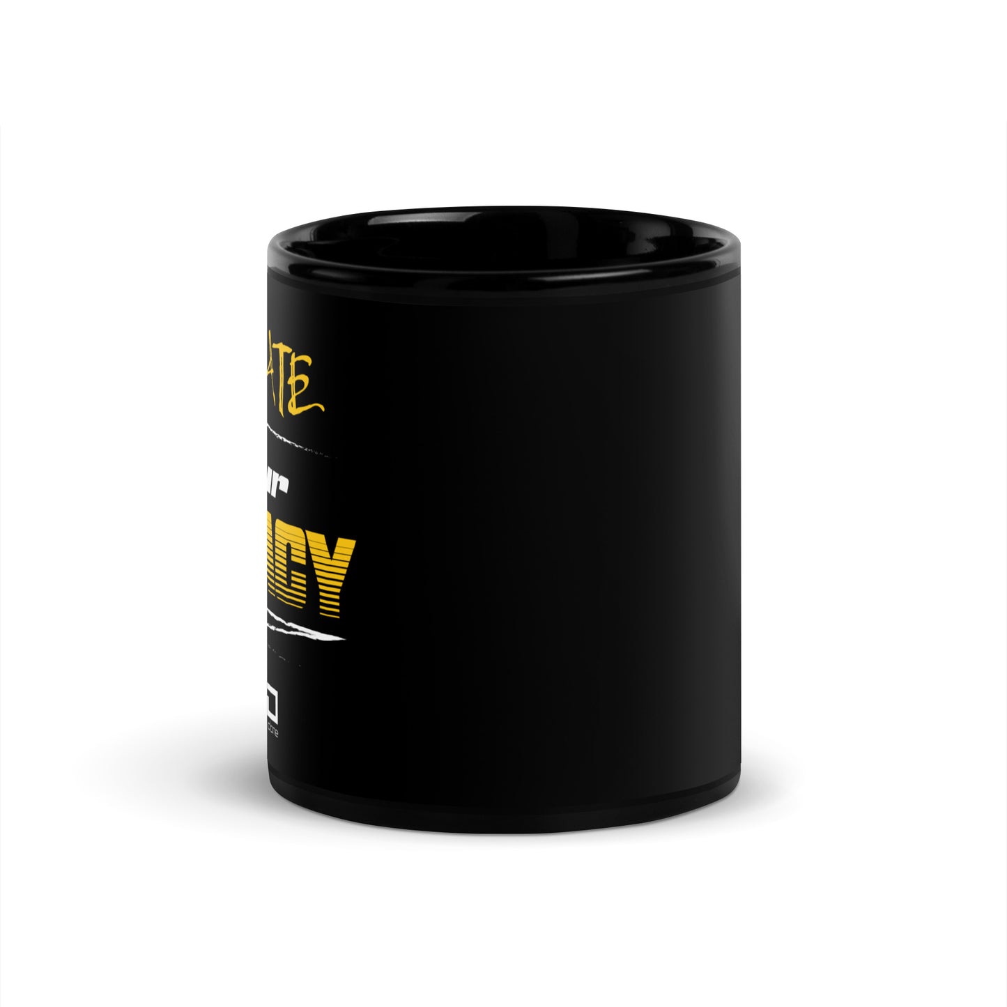 Create Your Legacy - Black Glossy Mug