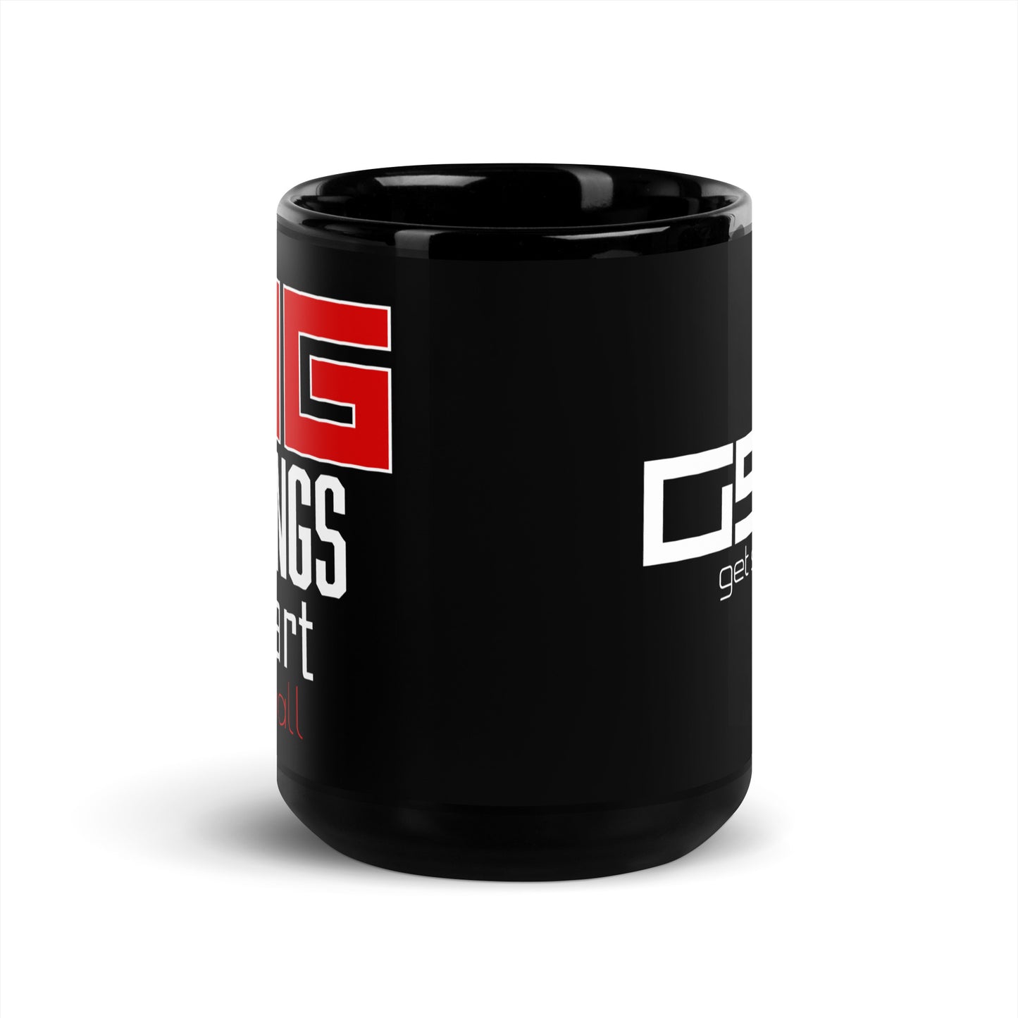 BIG Things-Black Glossy Mug