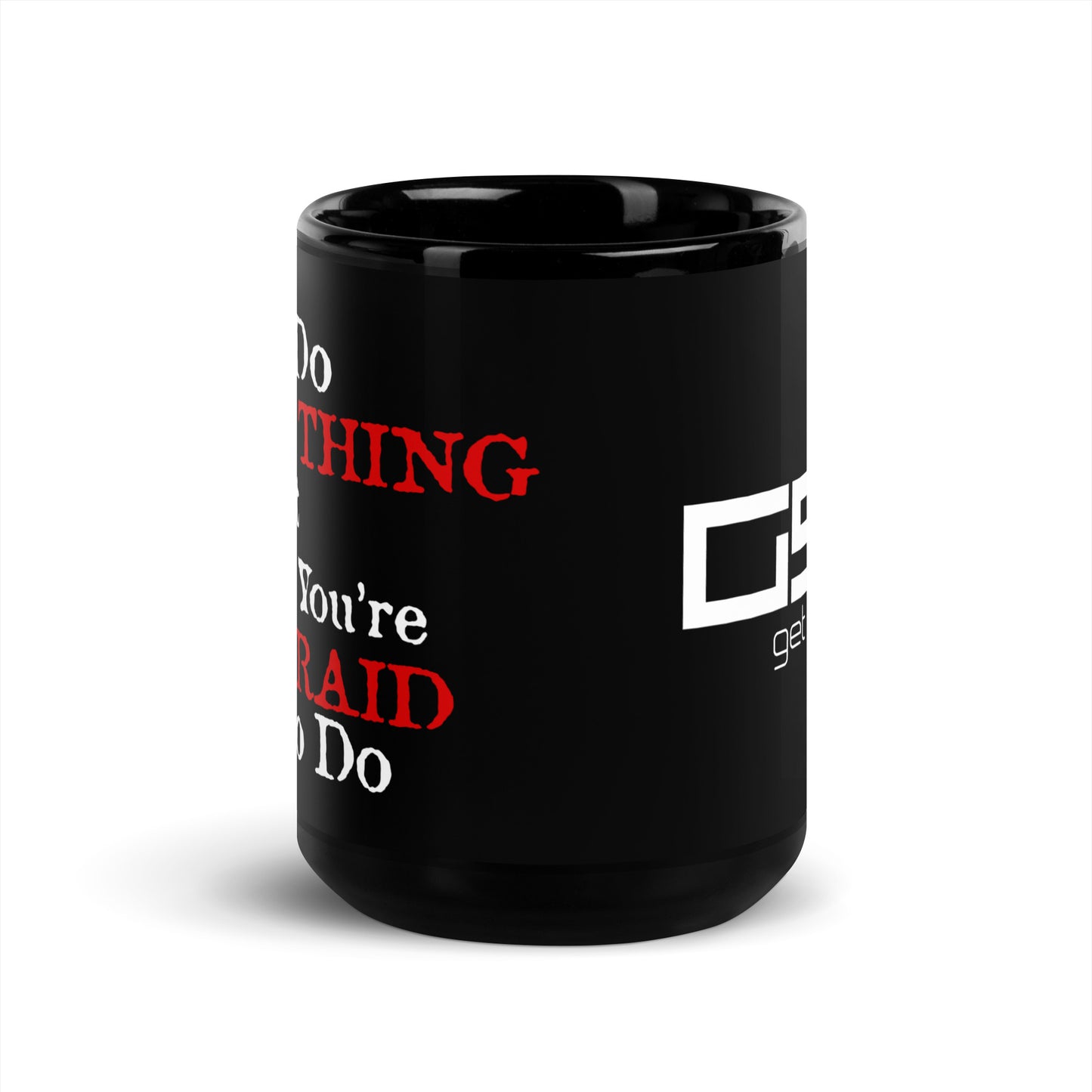 Do The Thing-Black Glossy Mug