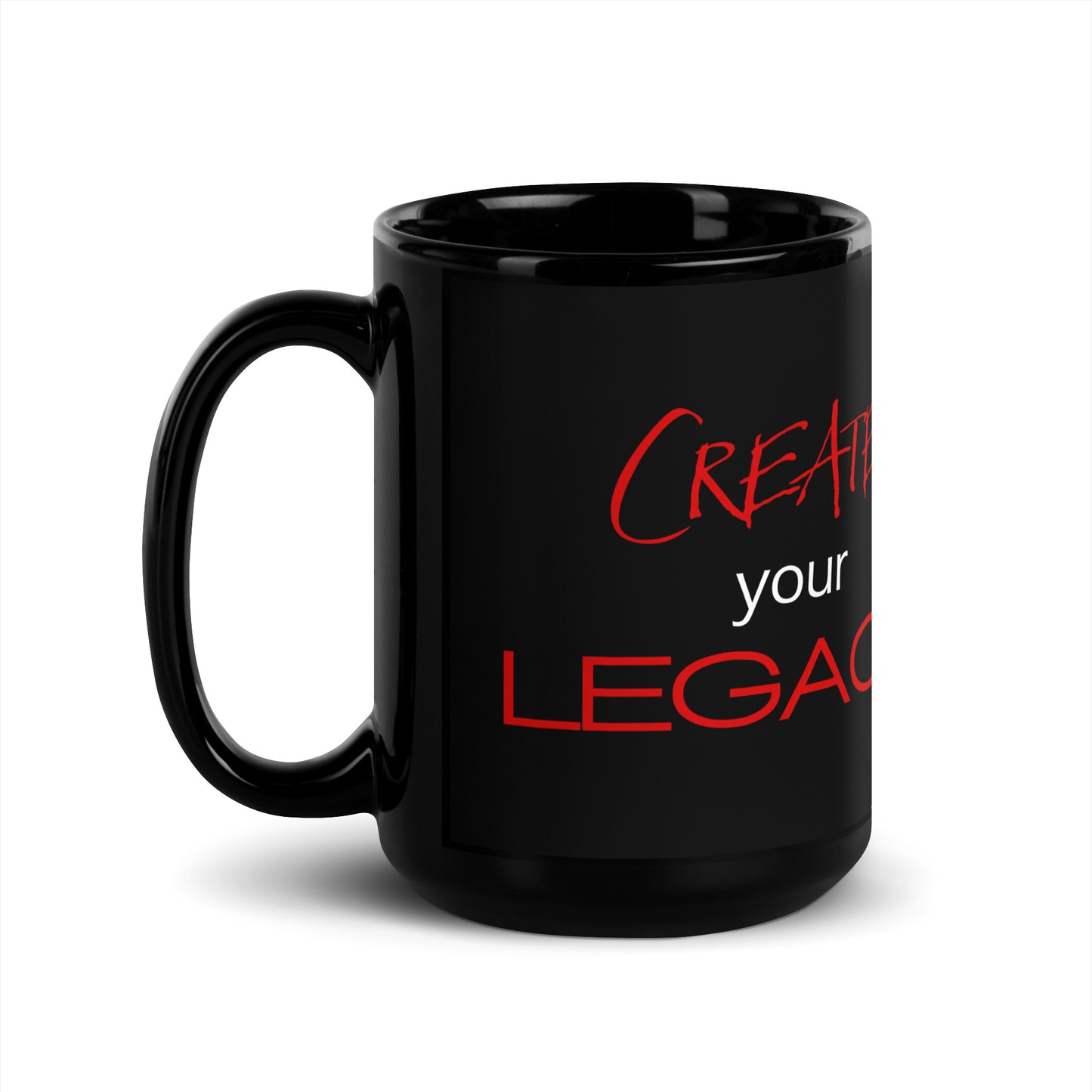 Legacy-Black Glossy Mug