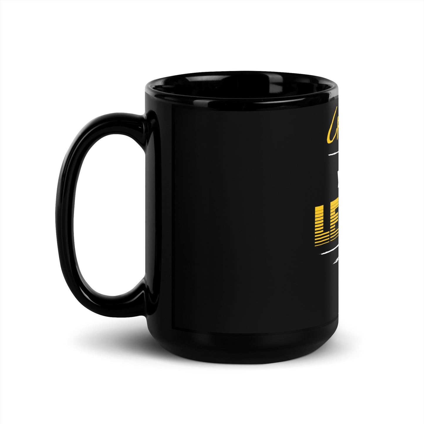 Create Your Legacy - Black Glossy Mug