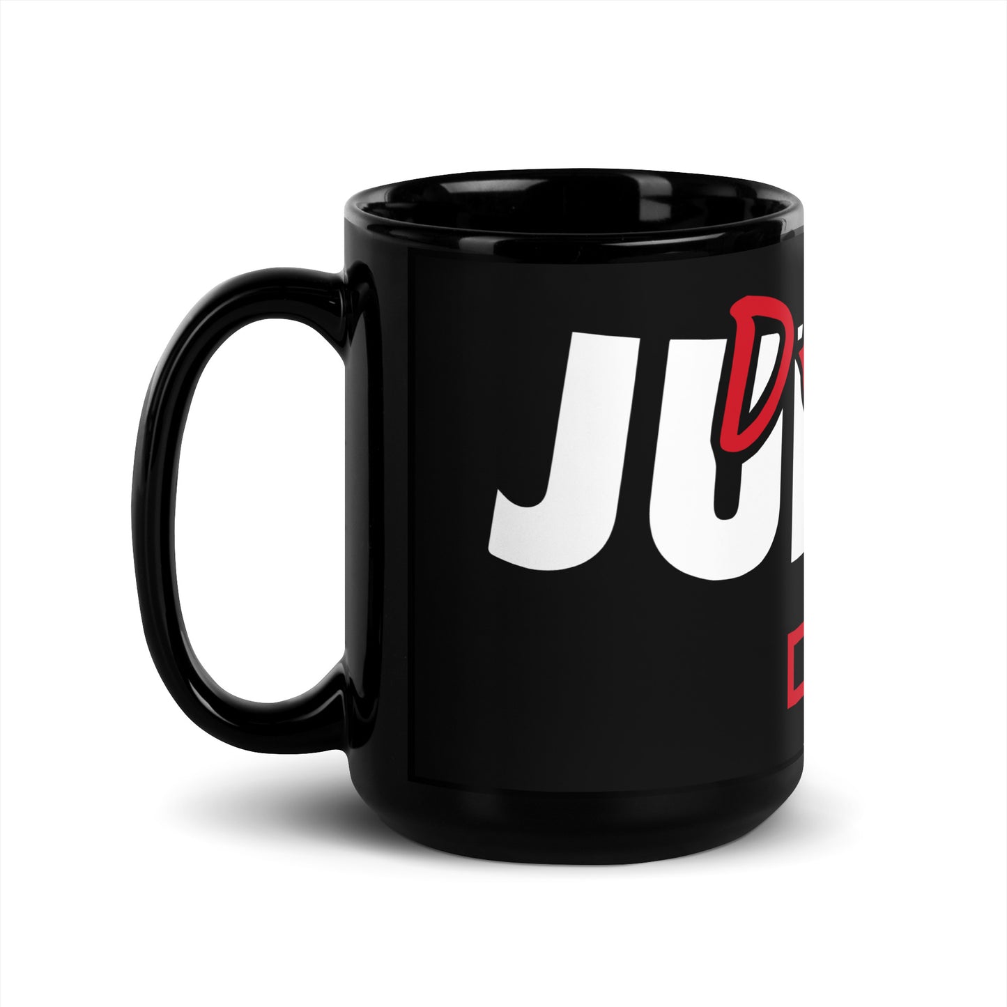 Deal Junkie-Black Glossy Mug