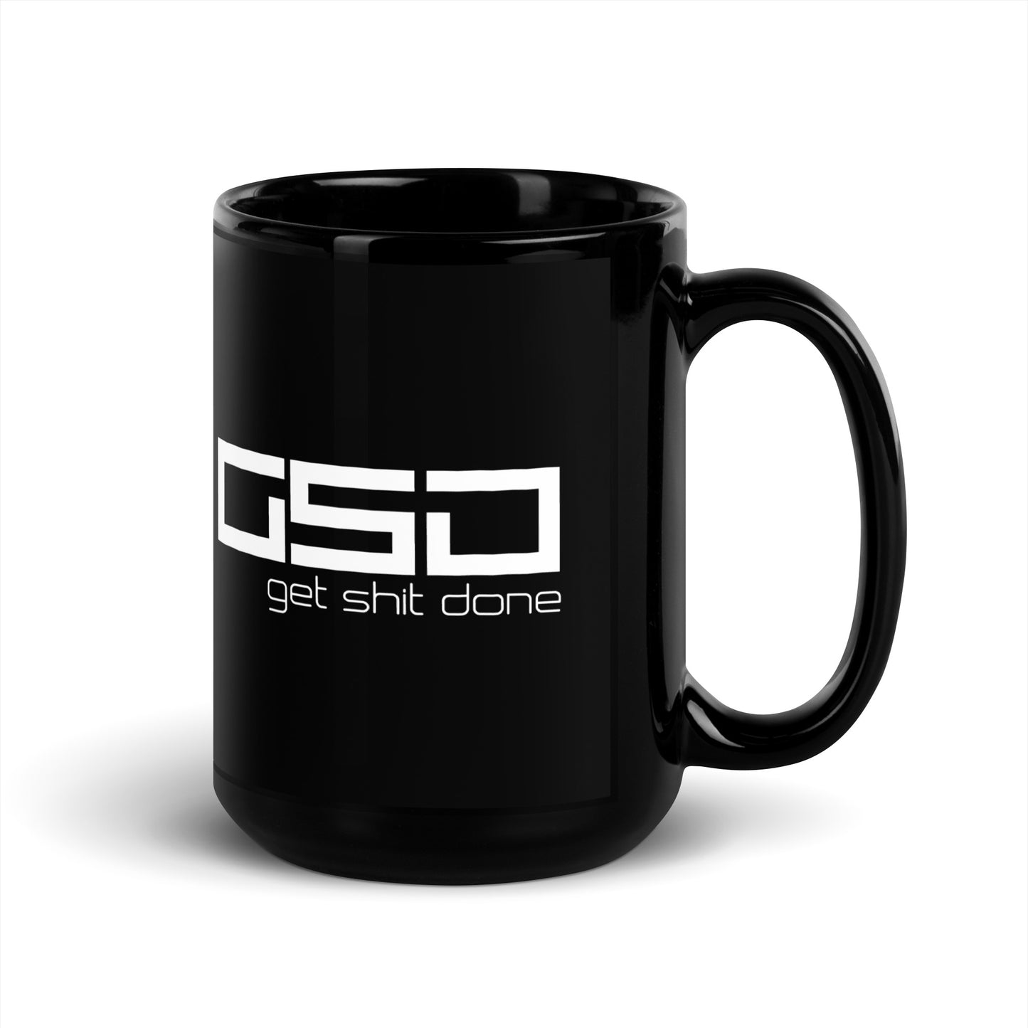 BIG Things-Black Glossy Mug
