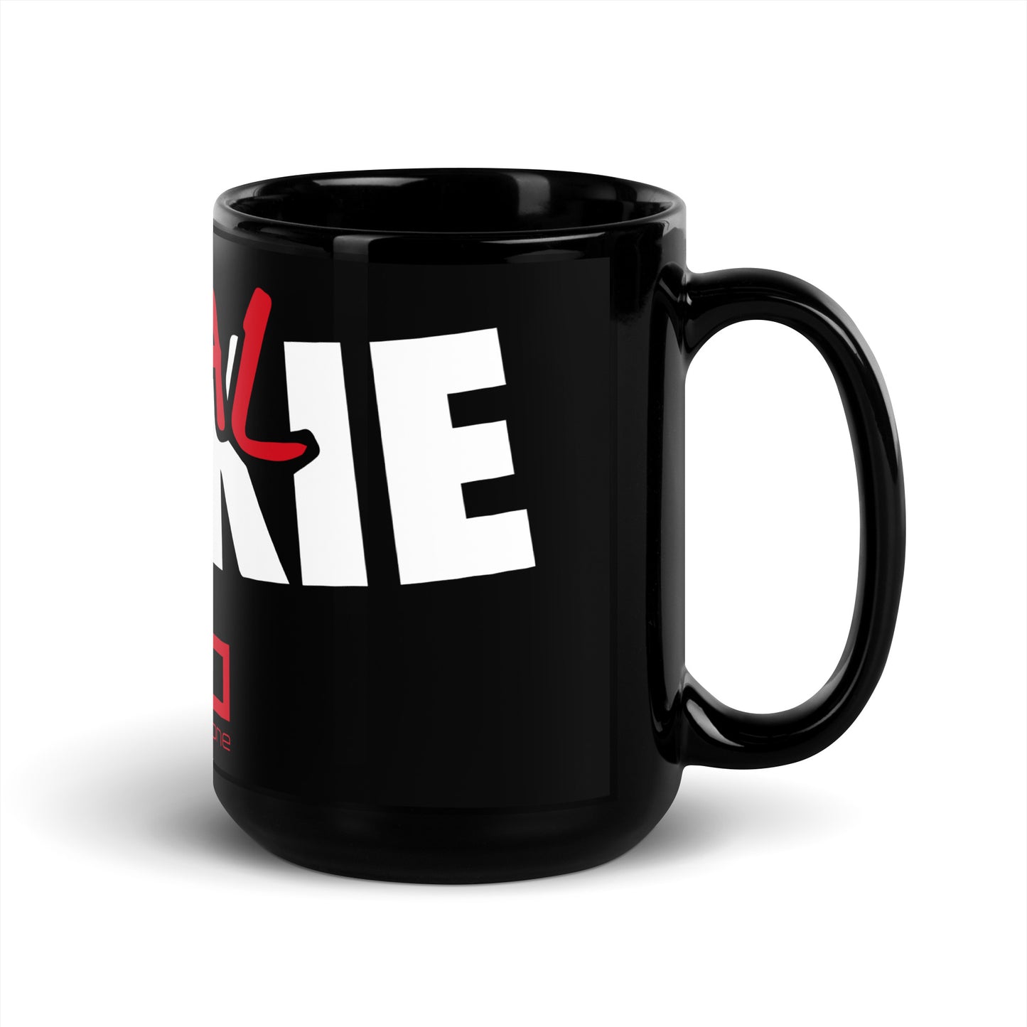 Deal Junkie-Black Glossy Mug