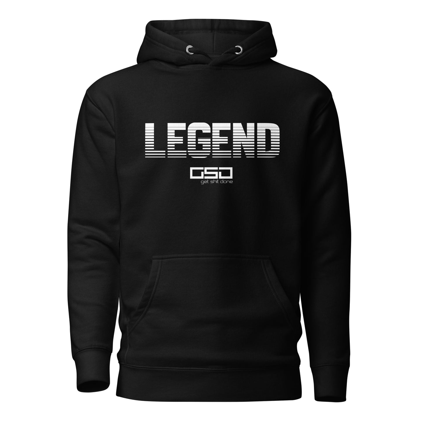 LEGEND (White) - Unisex Hoodie