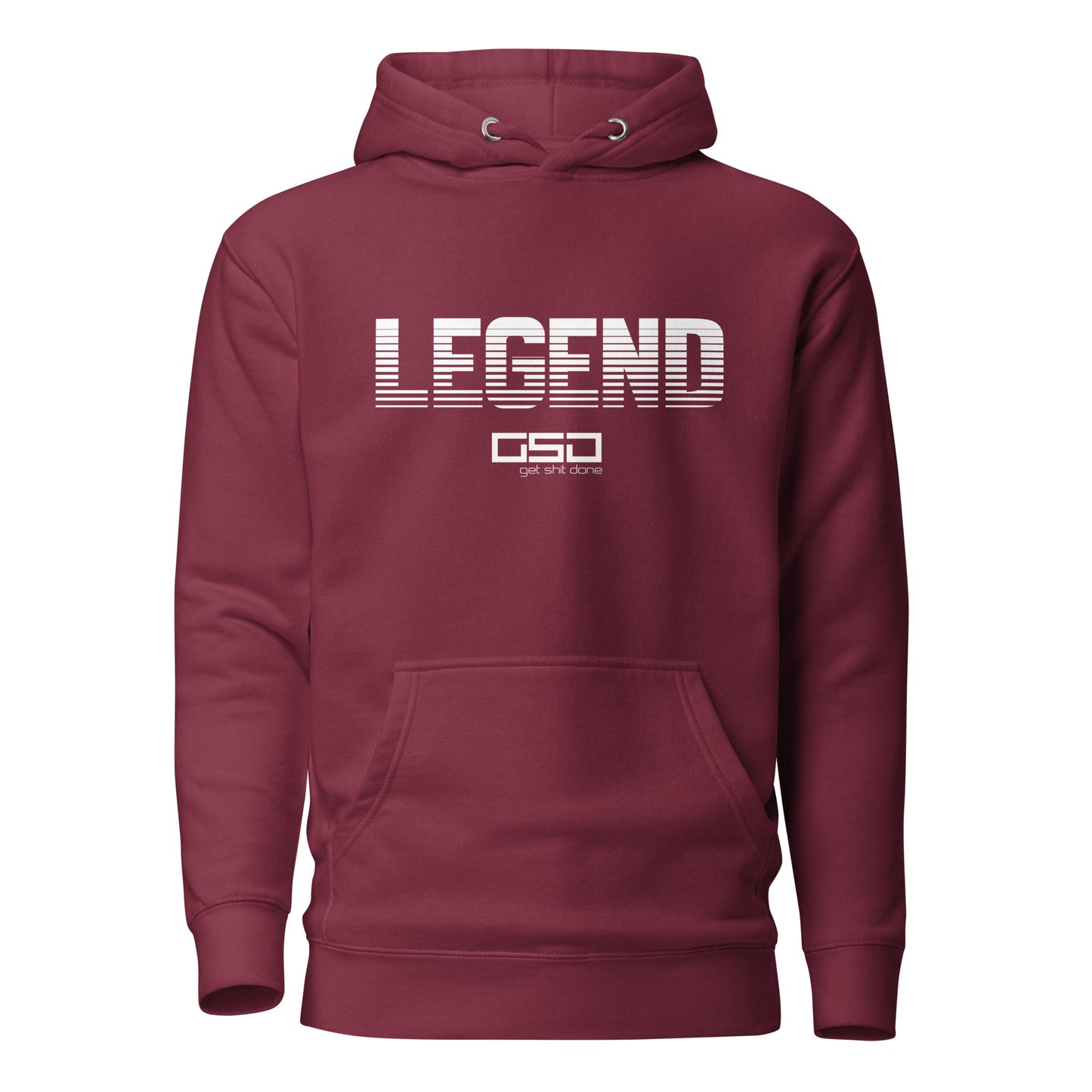 LEGEND (White) - Unisex Hoodie