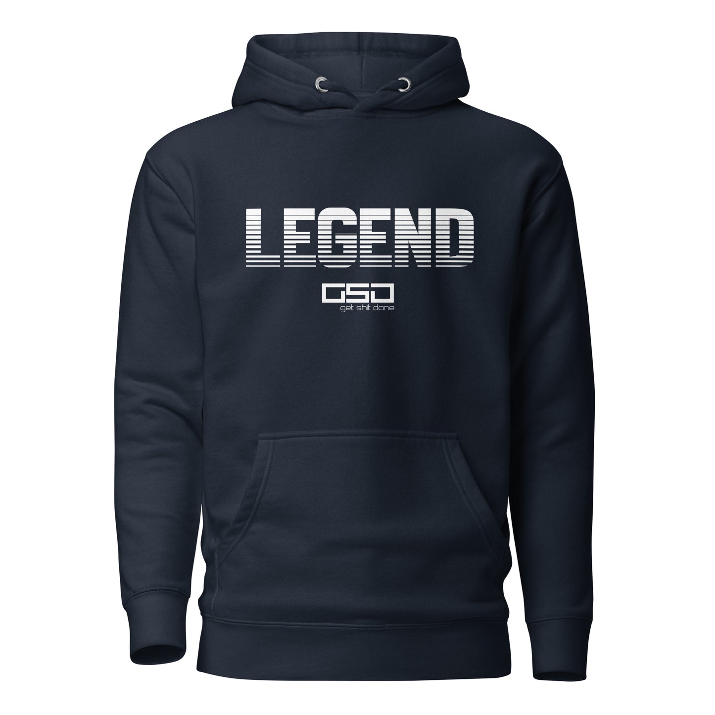 LEGEND (White) - Unisex Hoodie
