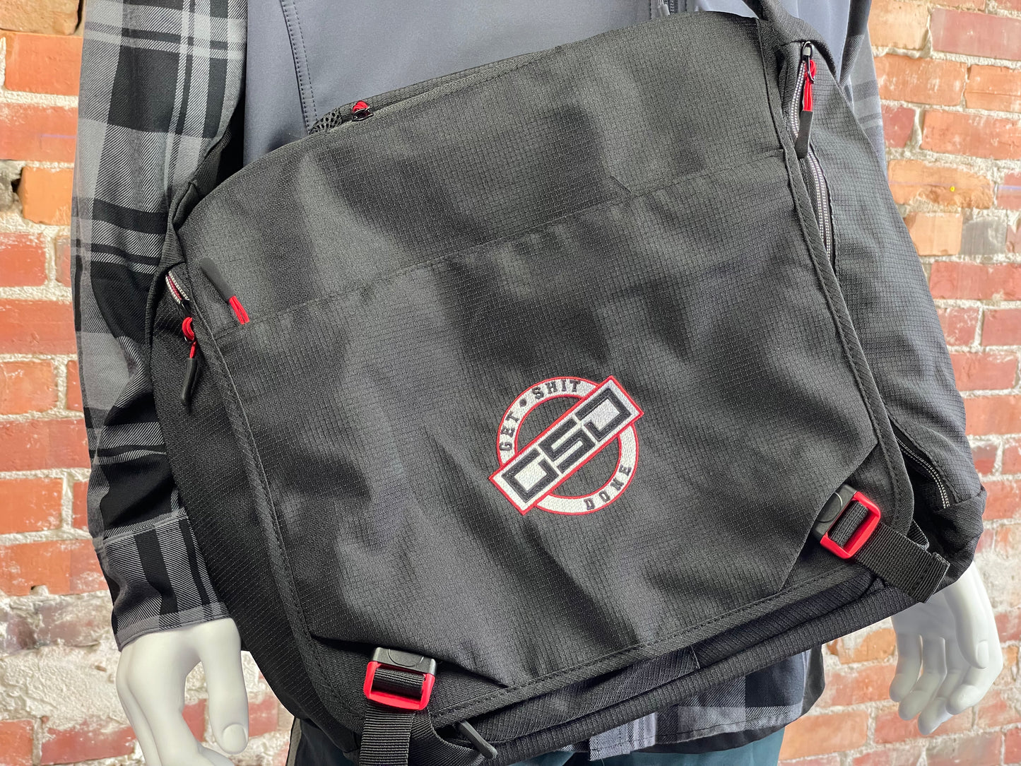 GSD Patch Messenger Bag