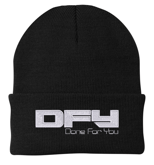 Embroidered Logo Beanie - Done For You