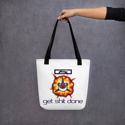 Rocket -Classic GSD- White Tote bag