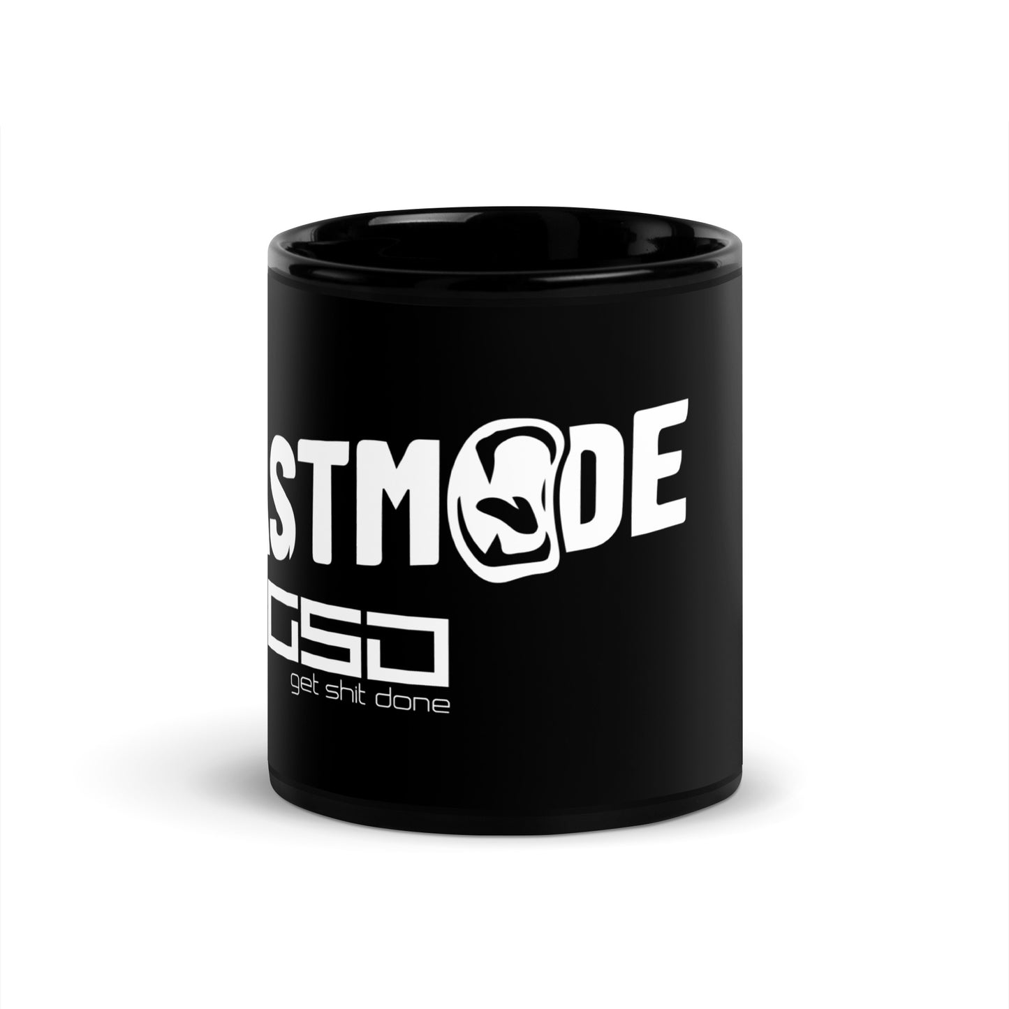 BEAST MODE-Black Glossy Mug