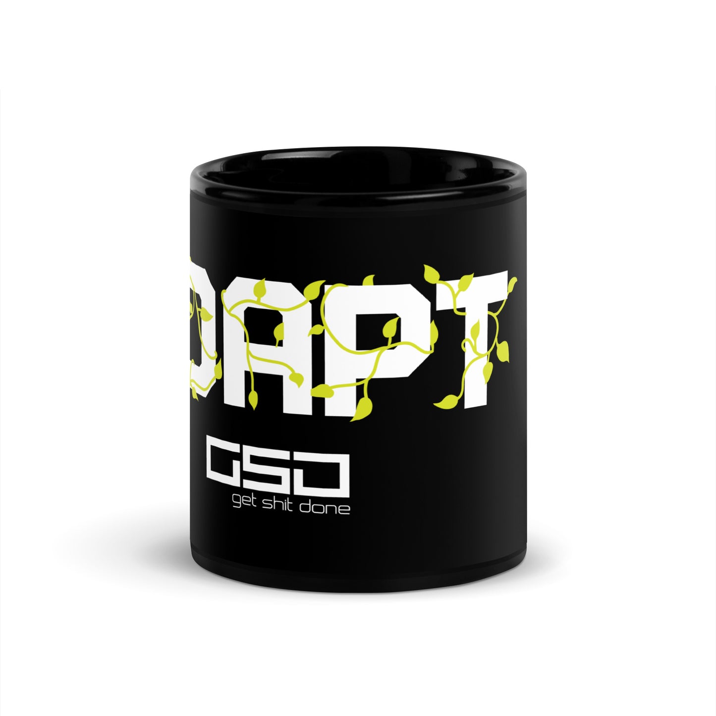 Adapt-Black Glossy Mug