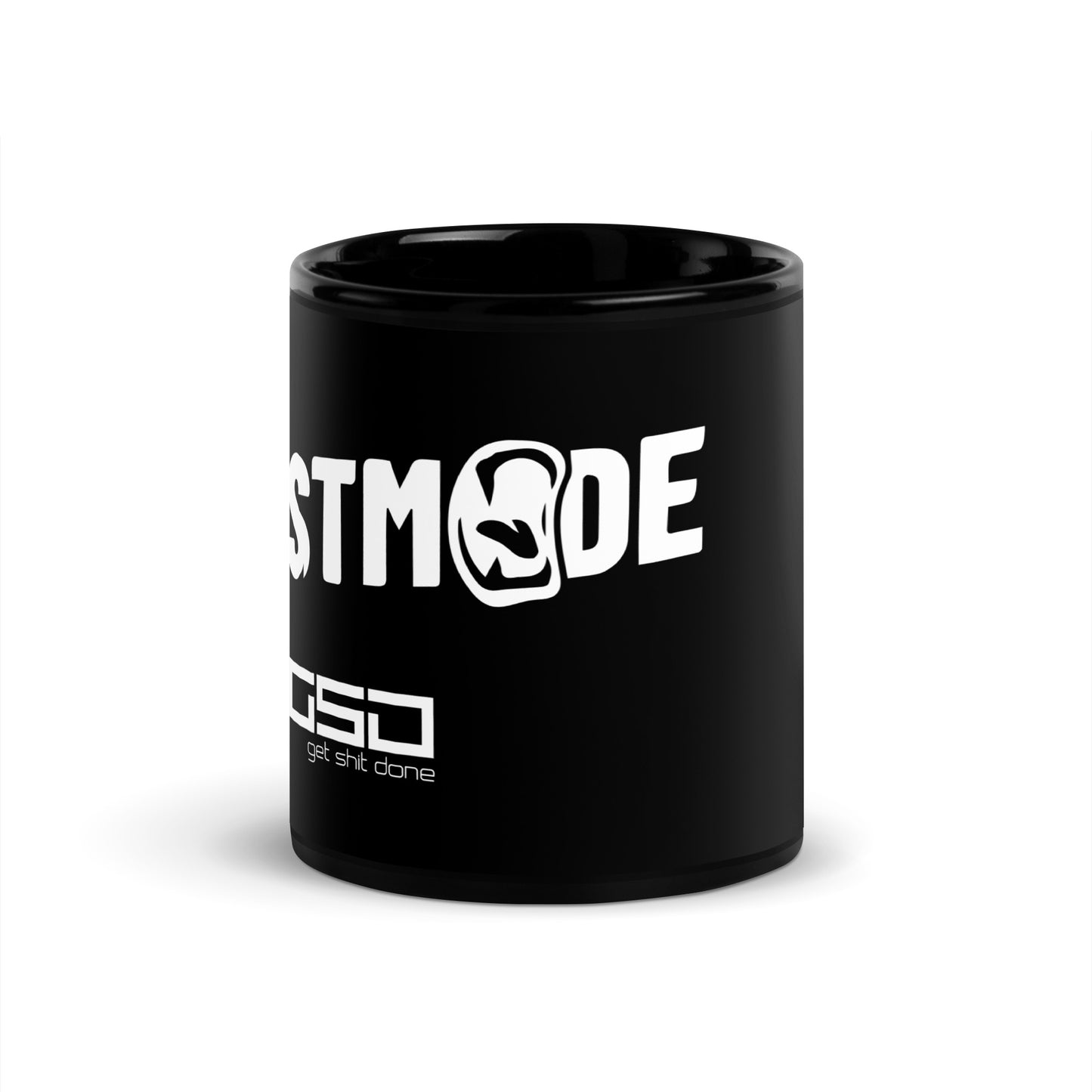 BEAST MODE-Black Glossy Mug