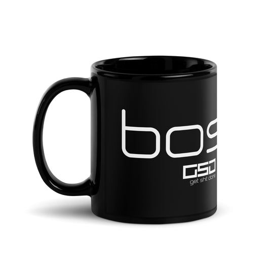 Boss-Black Glossy Mug