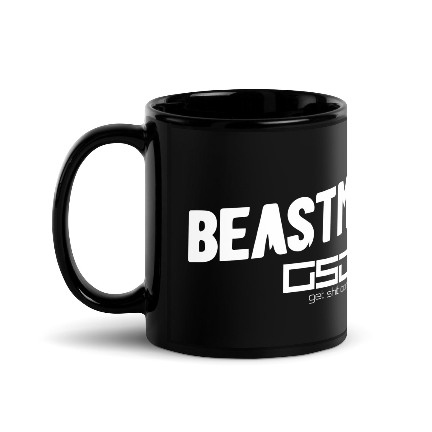 BEAST MODE-Black Glossy Mug