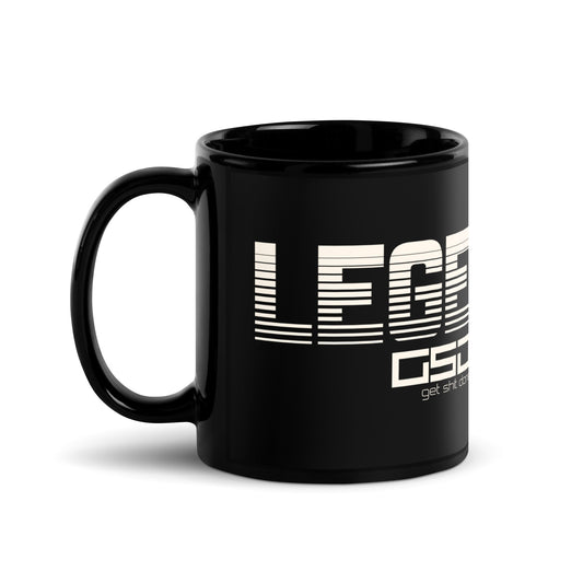 LEGEND-Black Glossy Mug