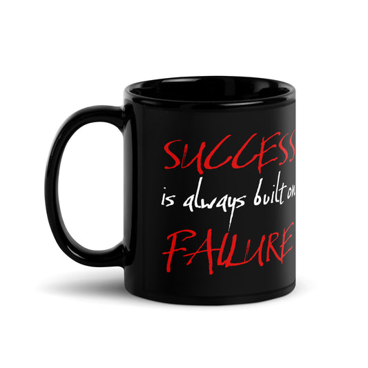 Success-Black Glossy Mug