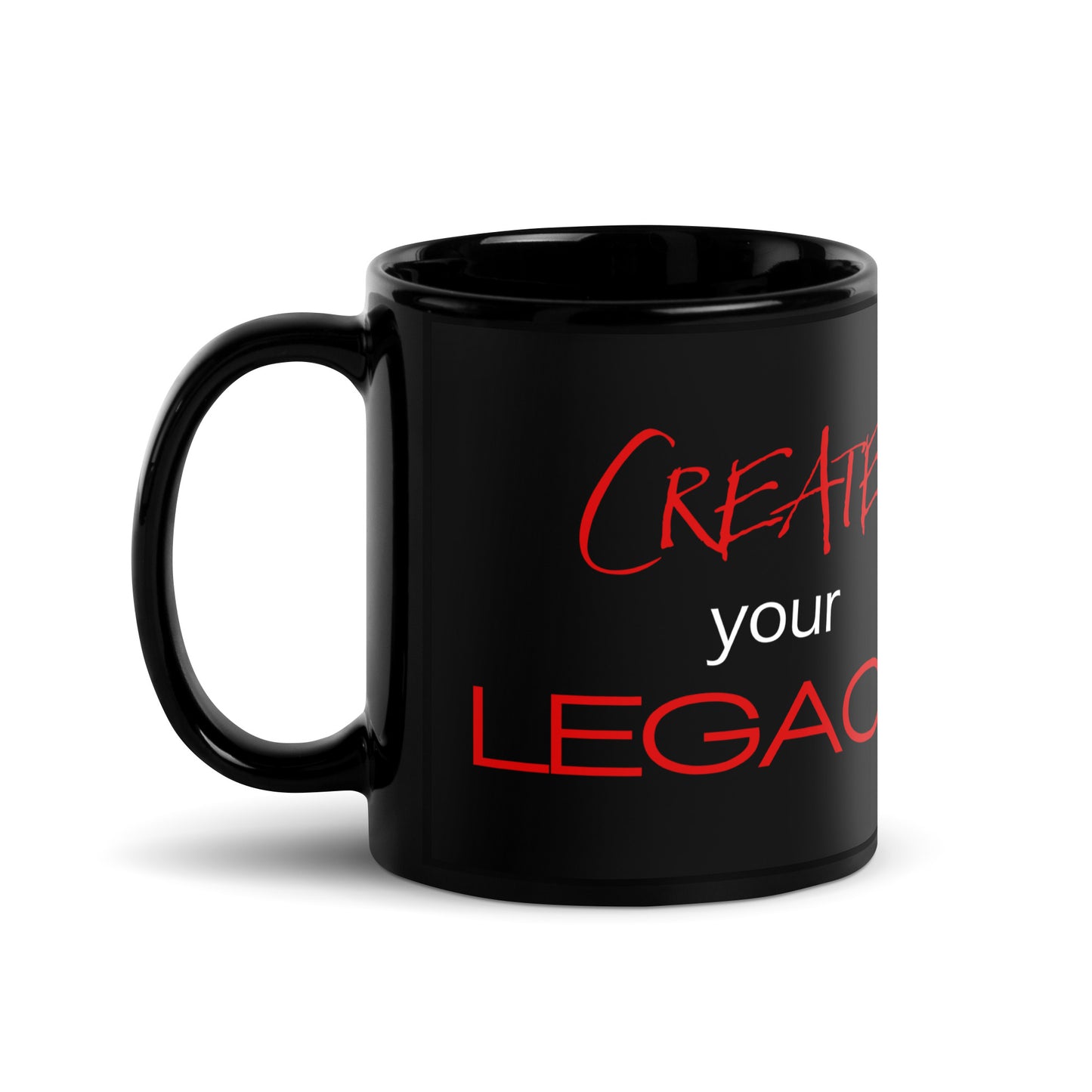 Legacy-Black Glossy Mug