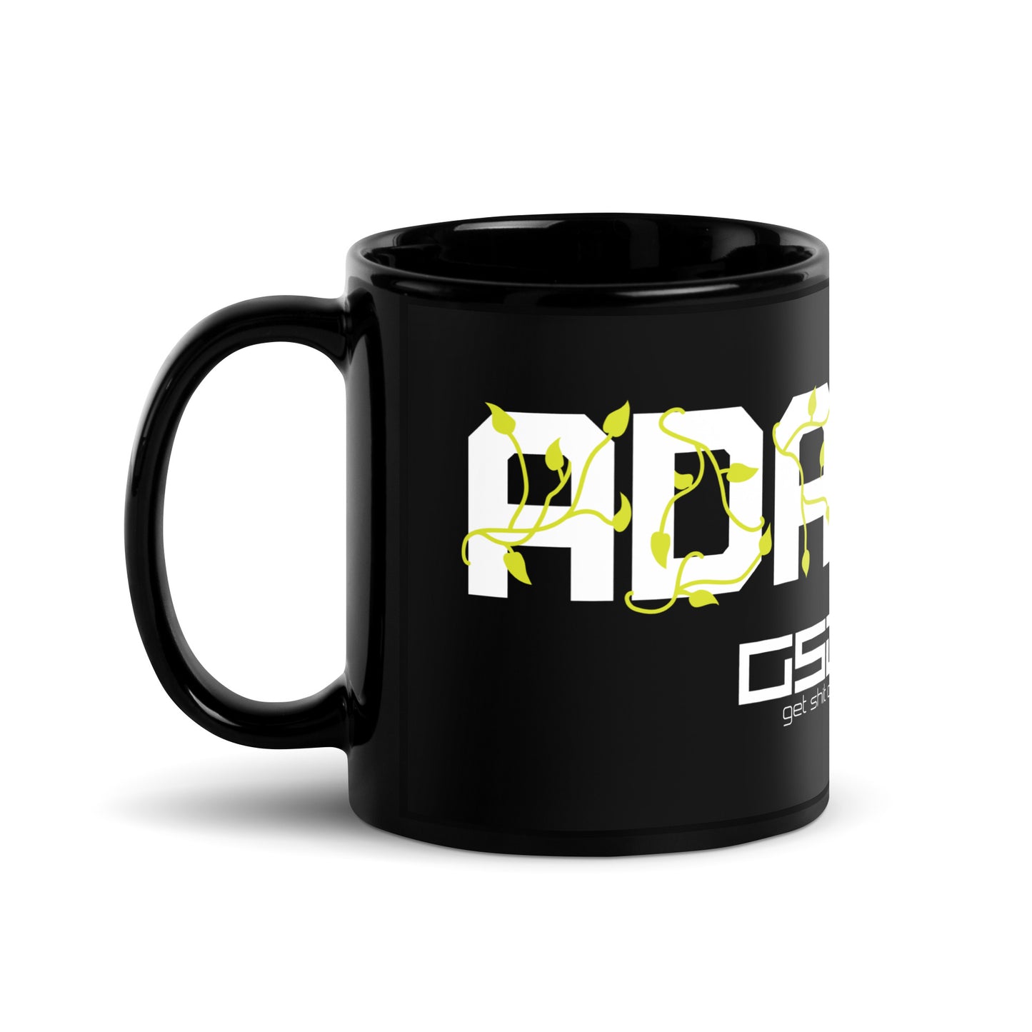 Adapt-Black Glossy Mug