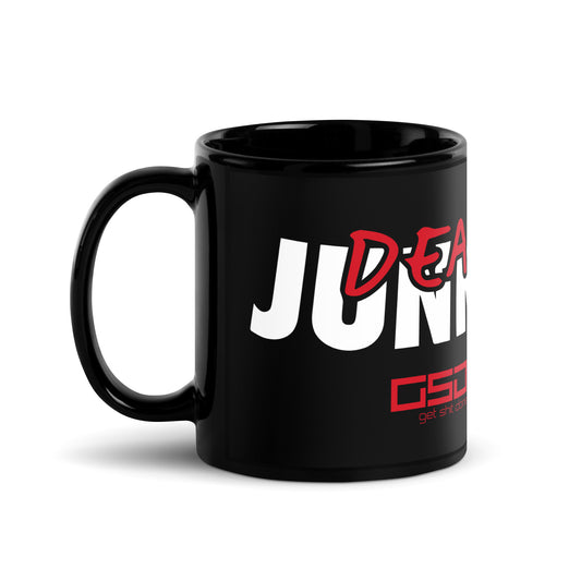 Deal Junkie-Black Glossy Mug