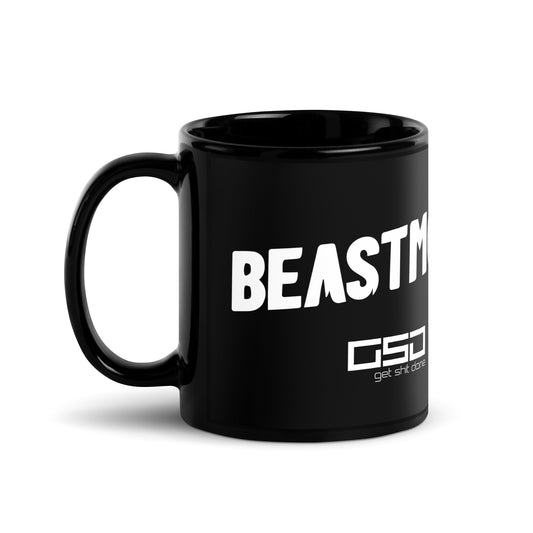 BEAST MODE-Black Glossy Mug