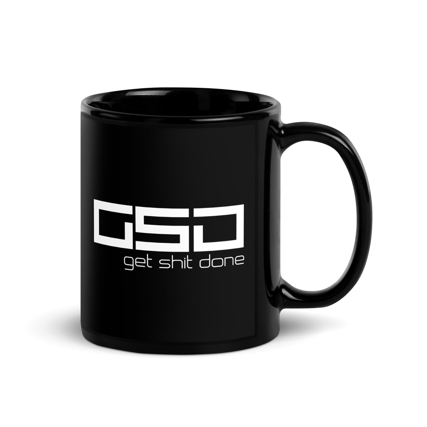 BIG Things-Black Glossy Mug