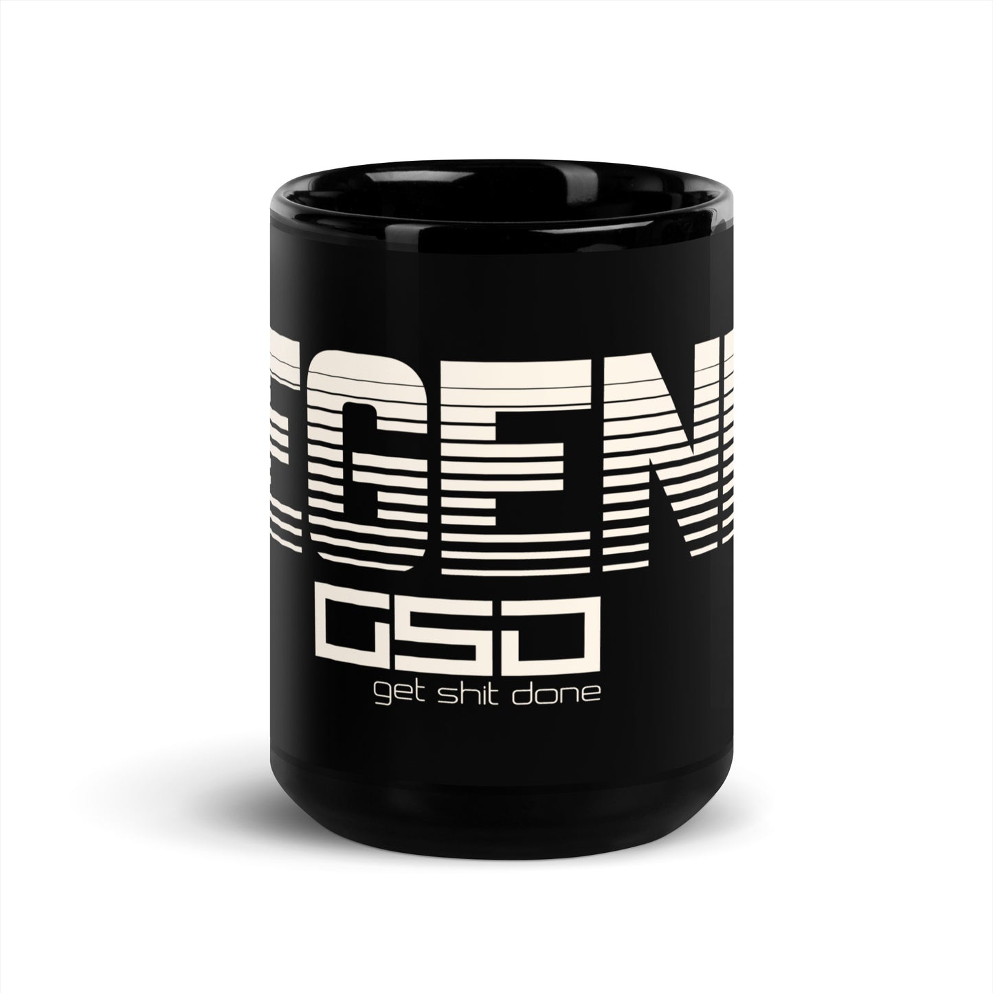 LEGEND-Black Glossy Mug