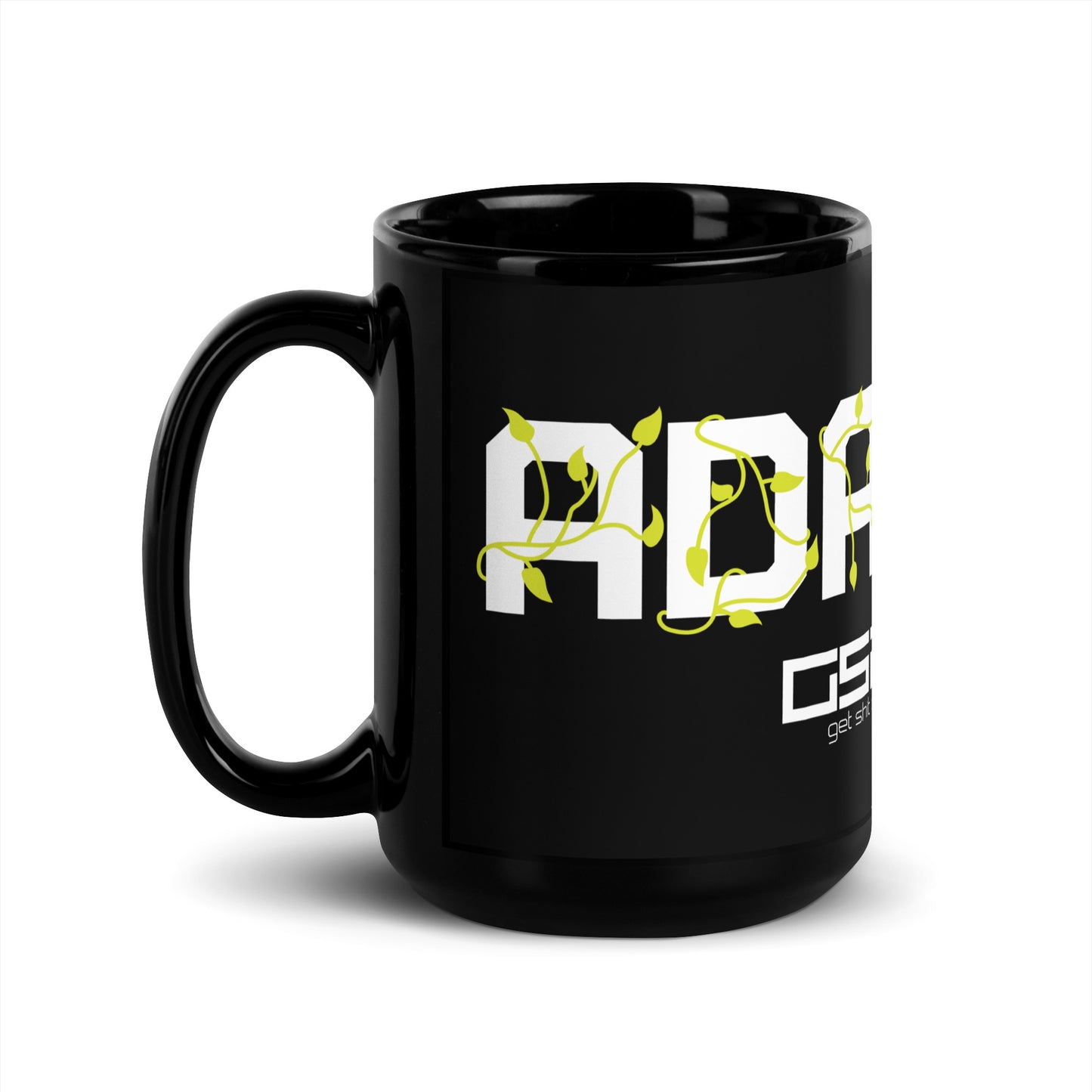 Adapt-Black Glossy Mug
