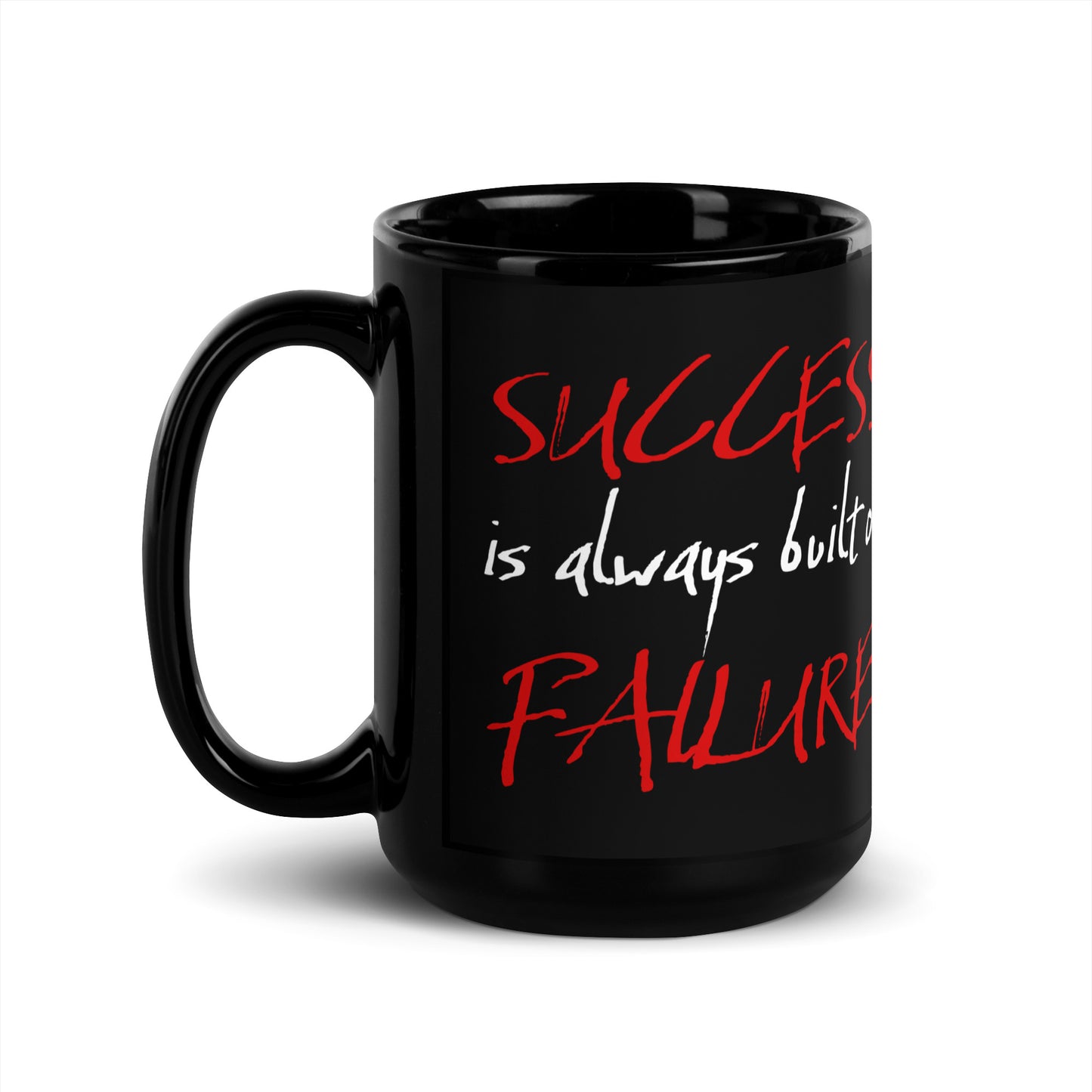 Success-Black Glossy Mug