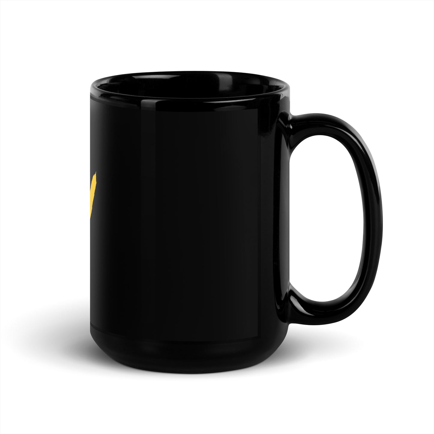 Enjoy The Show- Black Glossy Mug