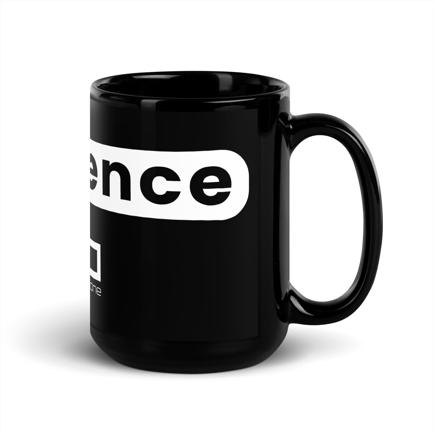 Excellence-Black Glossy Mug