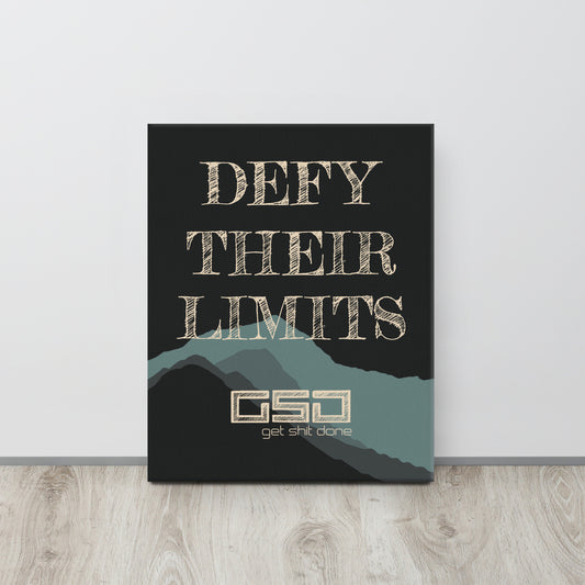 Defy Their Limits-Canvas