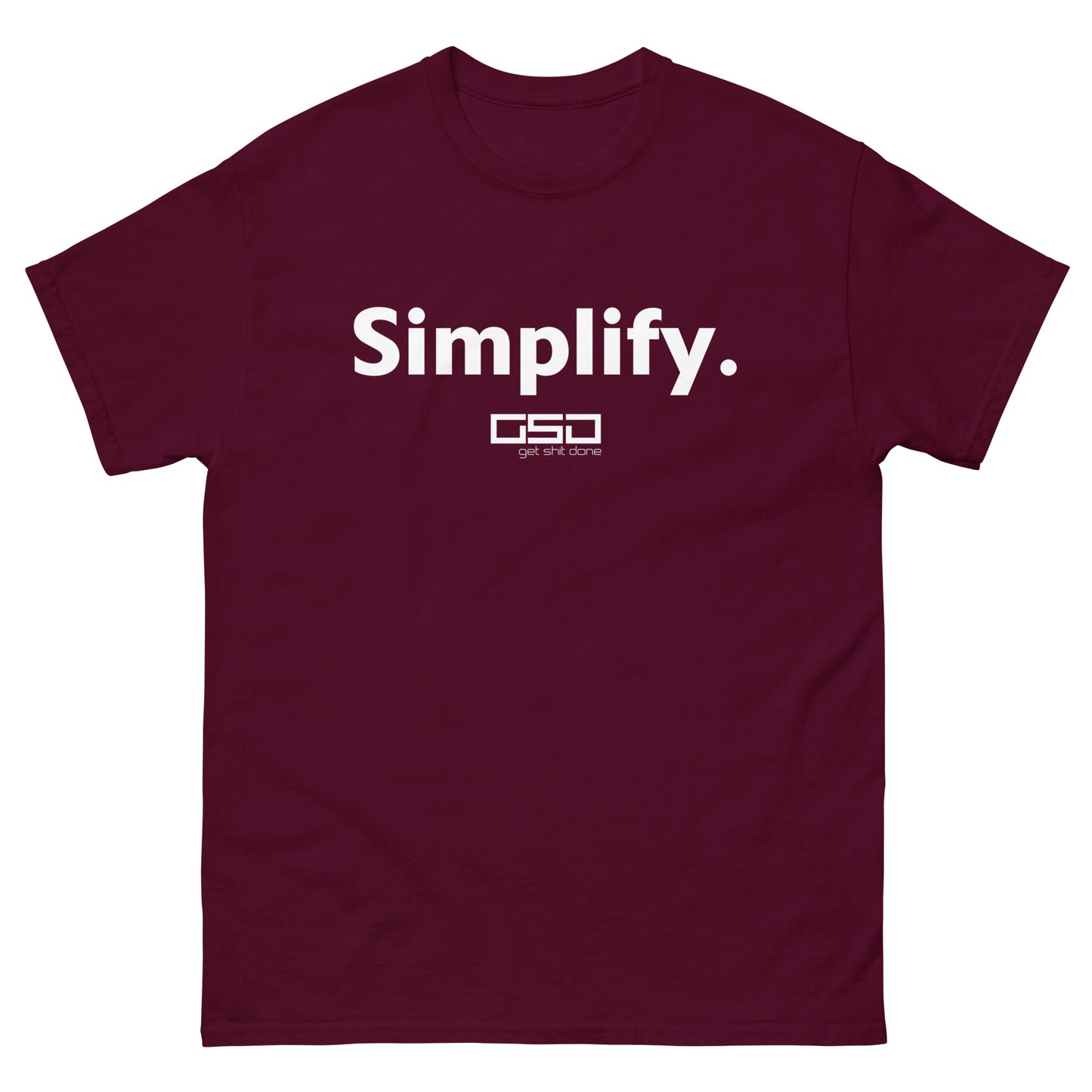 Simplify-Classic tee
