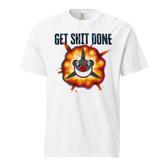 Rocket-Grunge GSD-White Unisex Tee