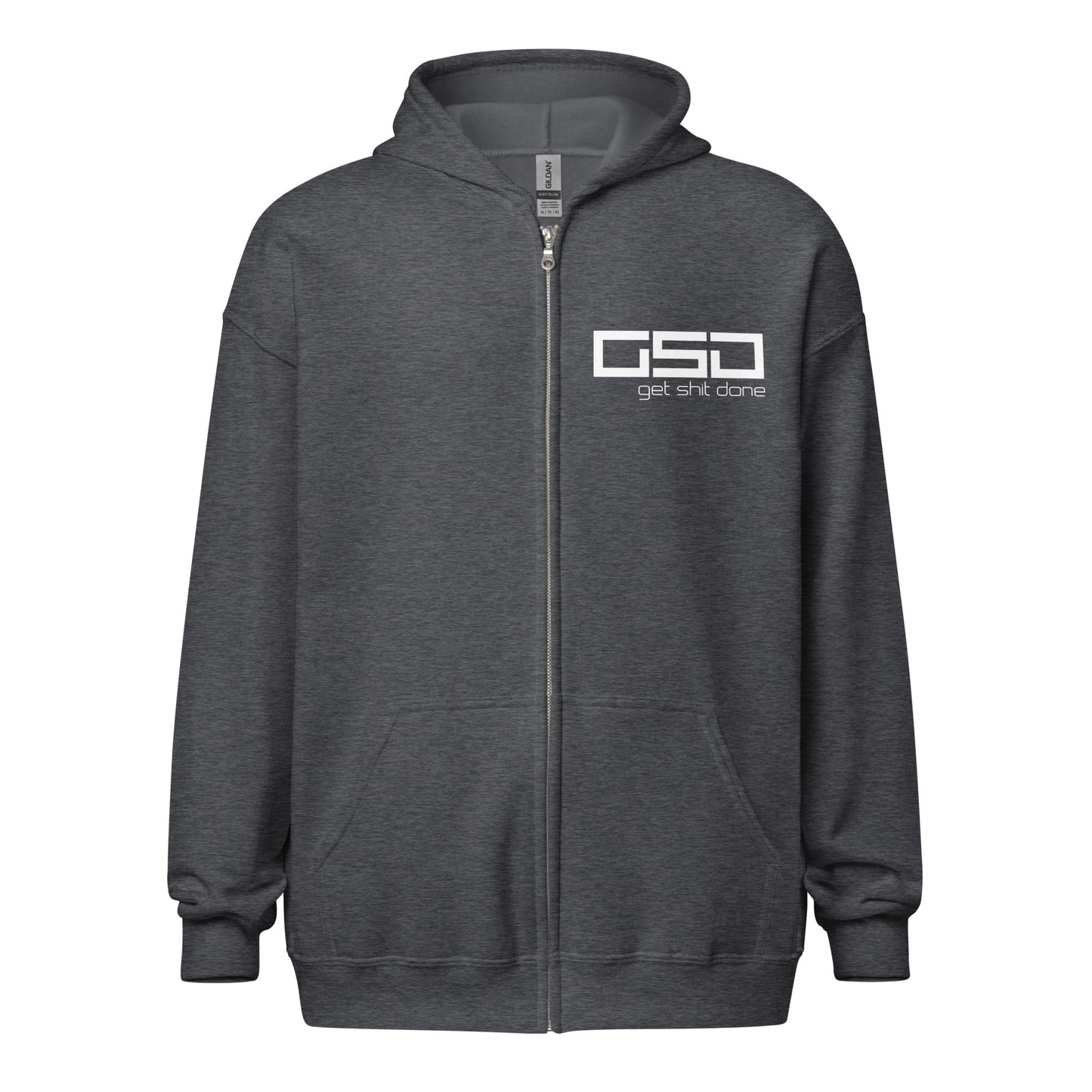 Classic GSD Logo - Unisex Zip Hoodie