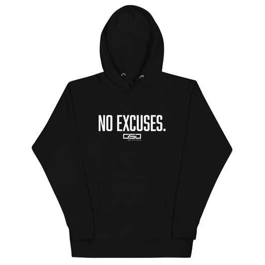 No Excuses-Unisex Hoodie