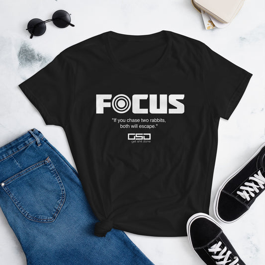 Focus-Women's short sleeve t-shirt