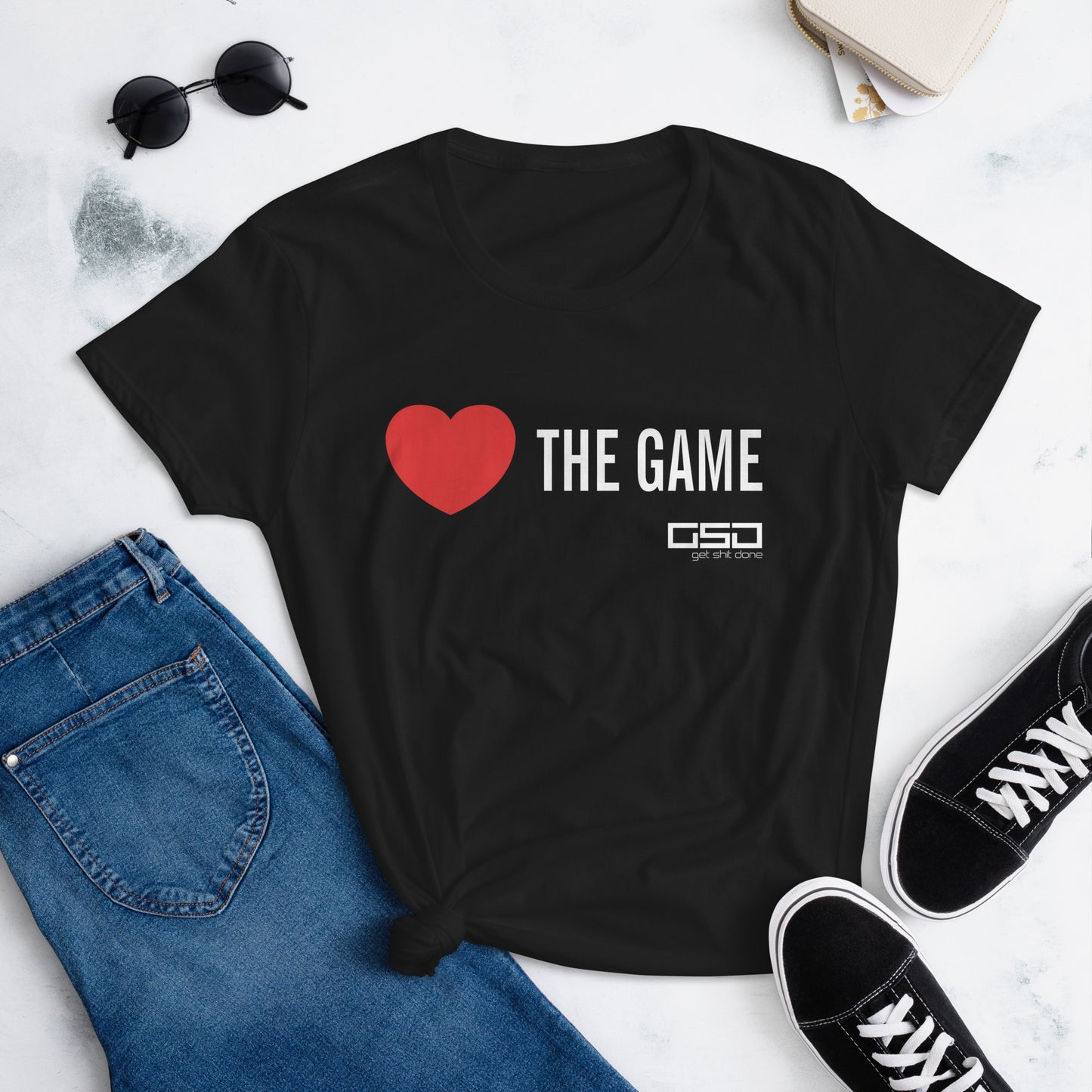 LOVE The Game-Women's short sleeve t-shirt