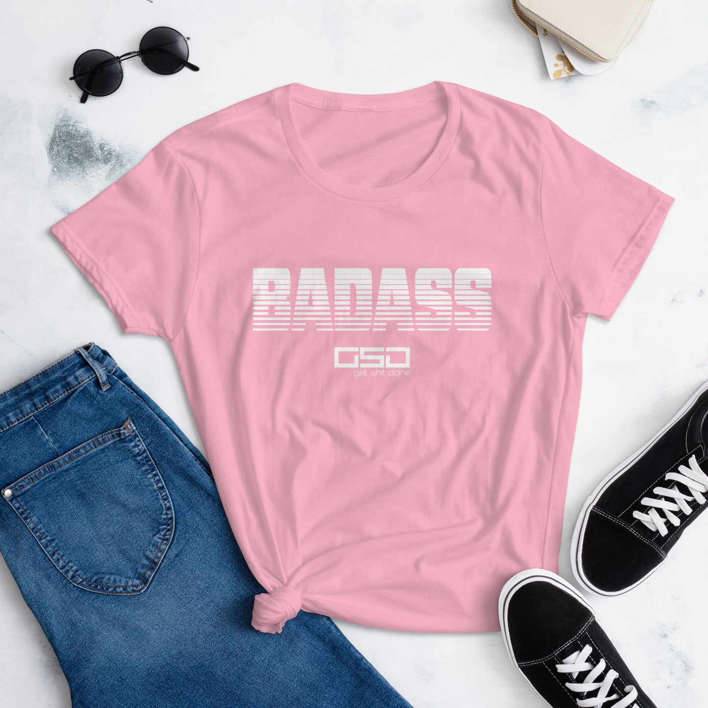 BADASS-Women's short sleeve t-shirt