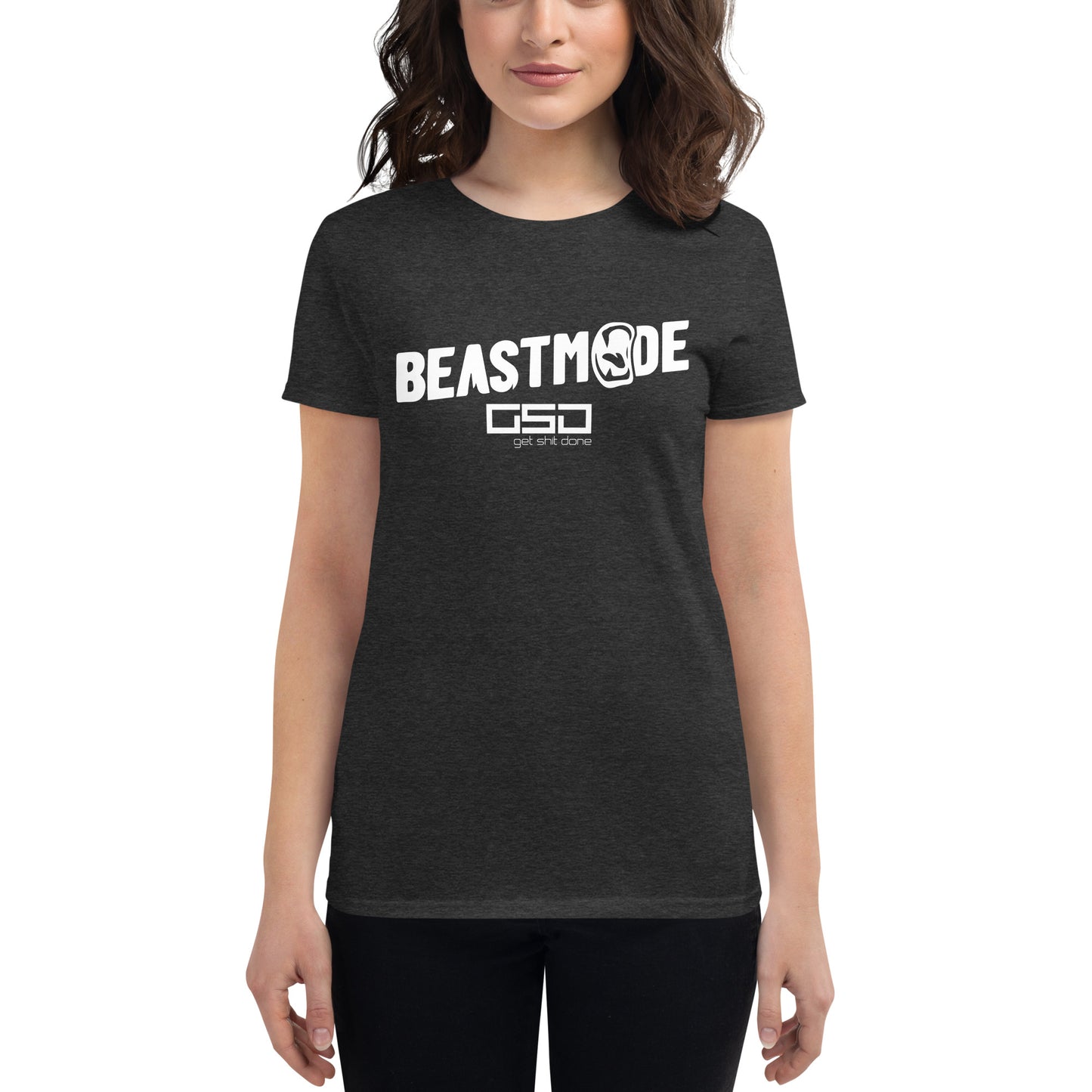 BEAST MODE-Women's short sleeve t-shirt