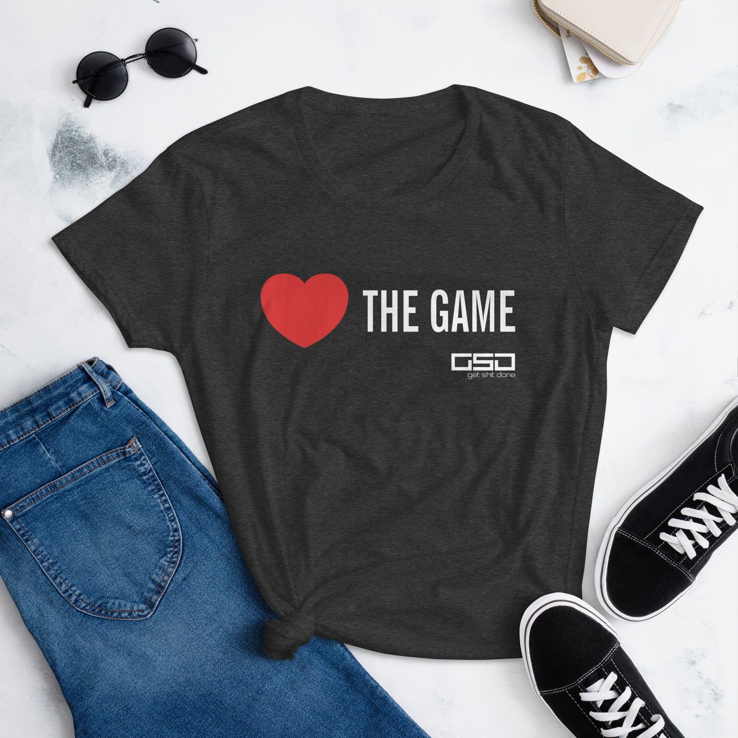 LOVE The Game-Women's short sleeve t-shirt