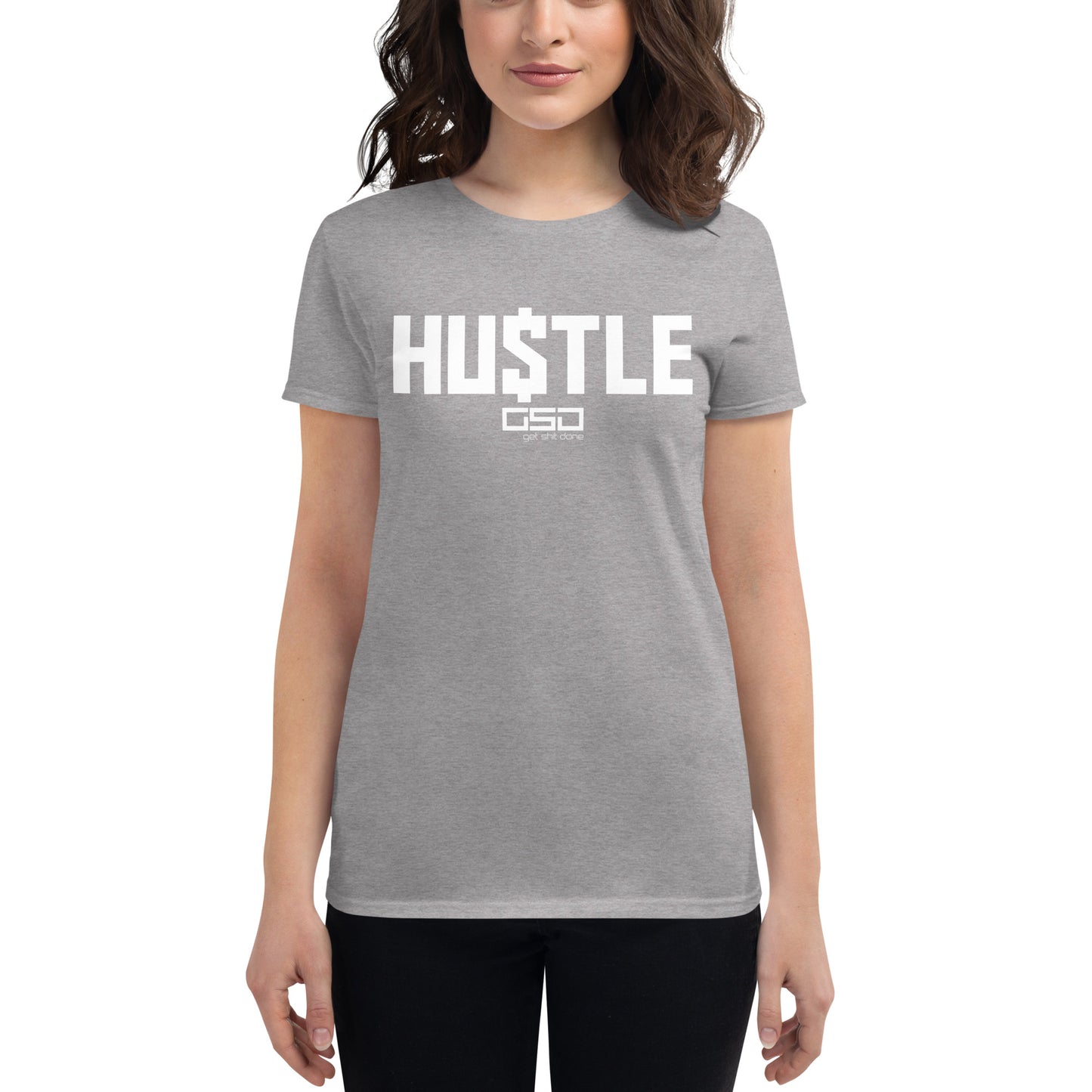 HU$TLE-Women's short sleeve t-shirt