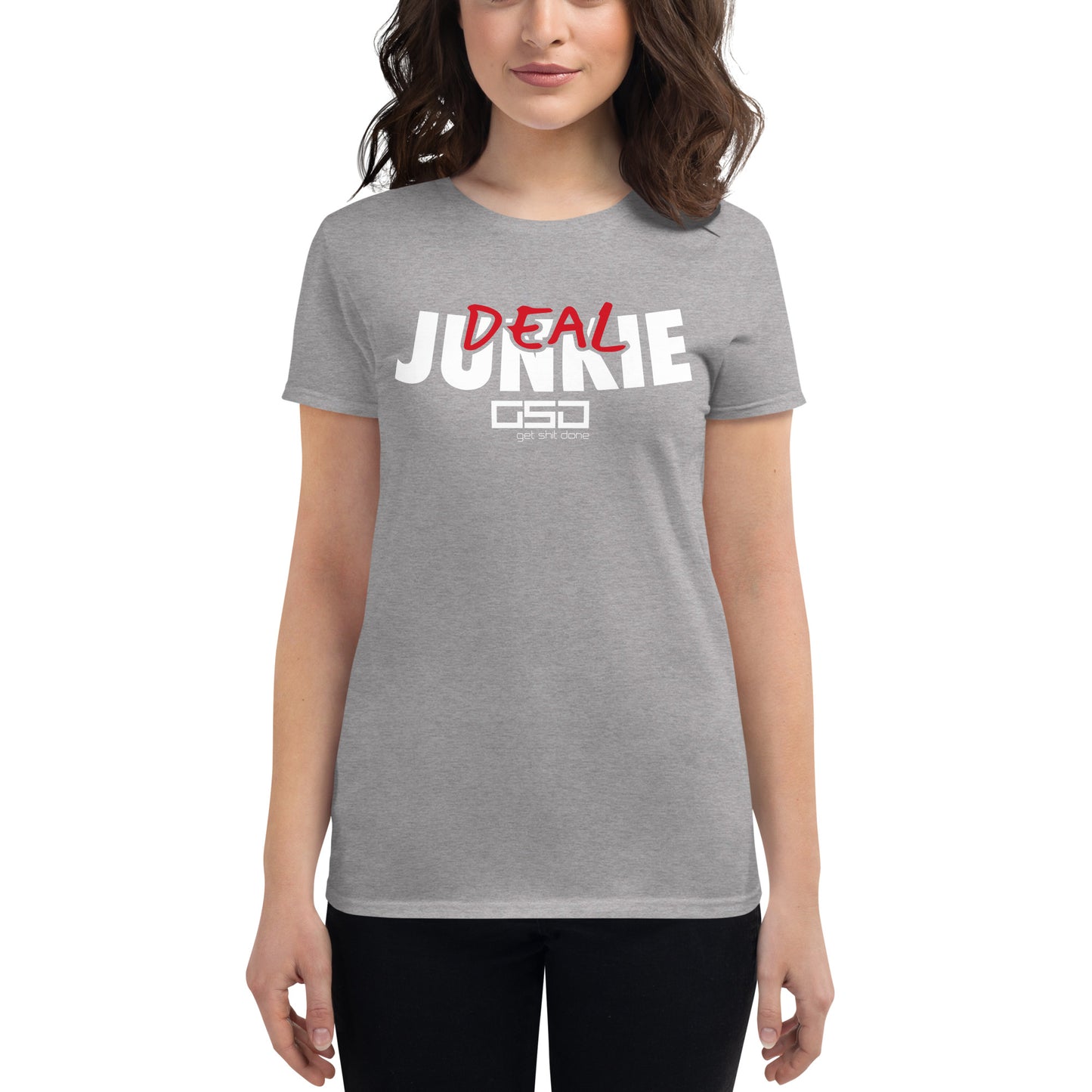 Deal Junkie-Women's short sleeve t-shirt