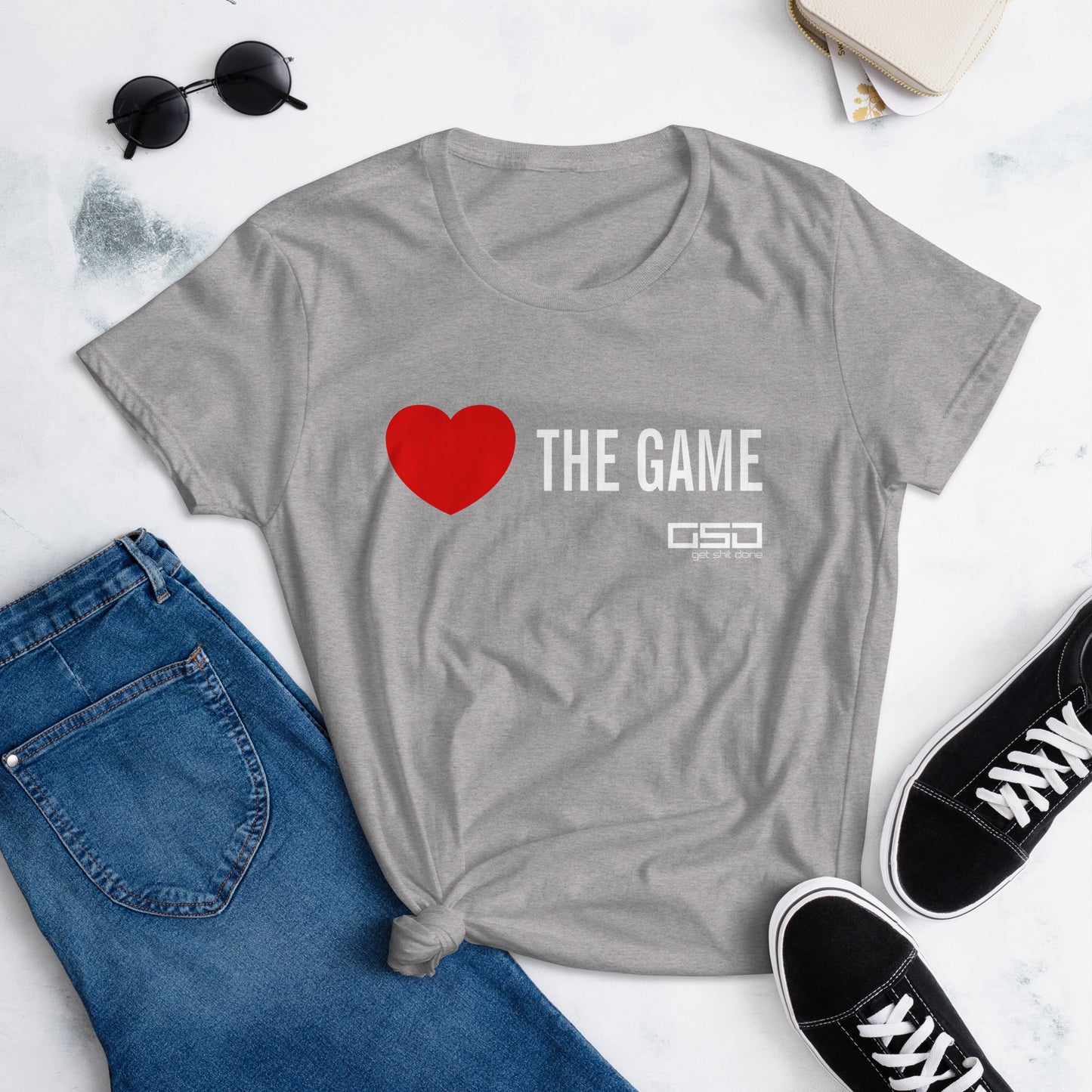 LOVE The Game-Women's short sleeve t-shirt