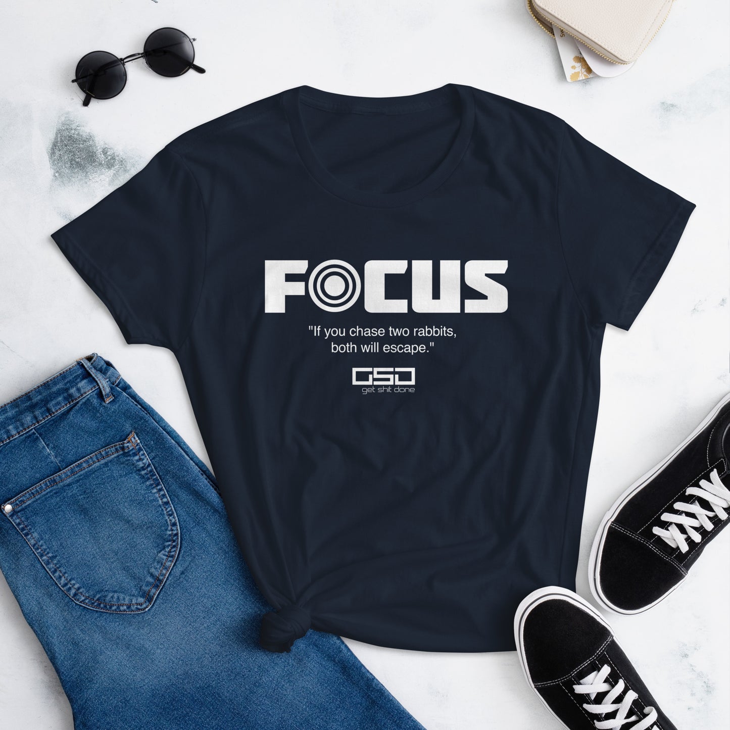 Focus-Women's short sleeve t-shirt